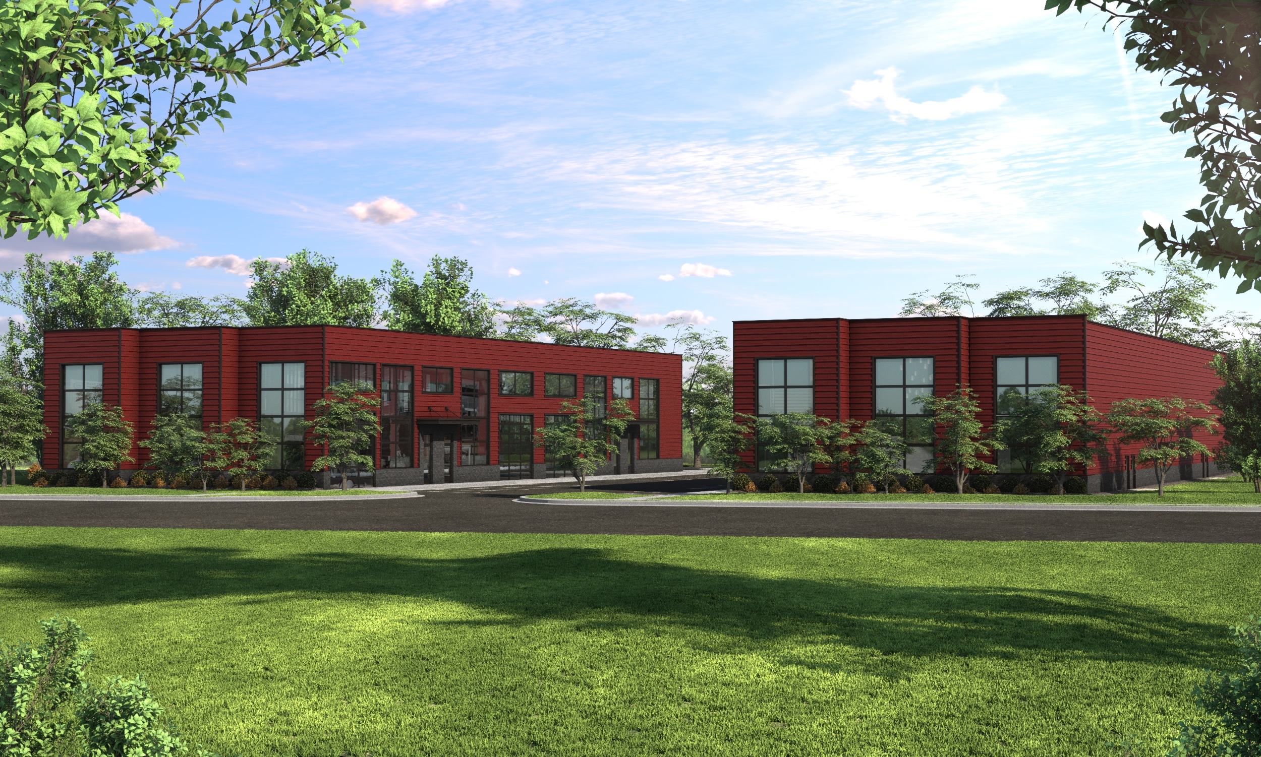 Industrial buildings for lease at South Street Rochester Michigan