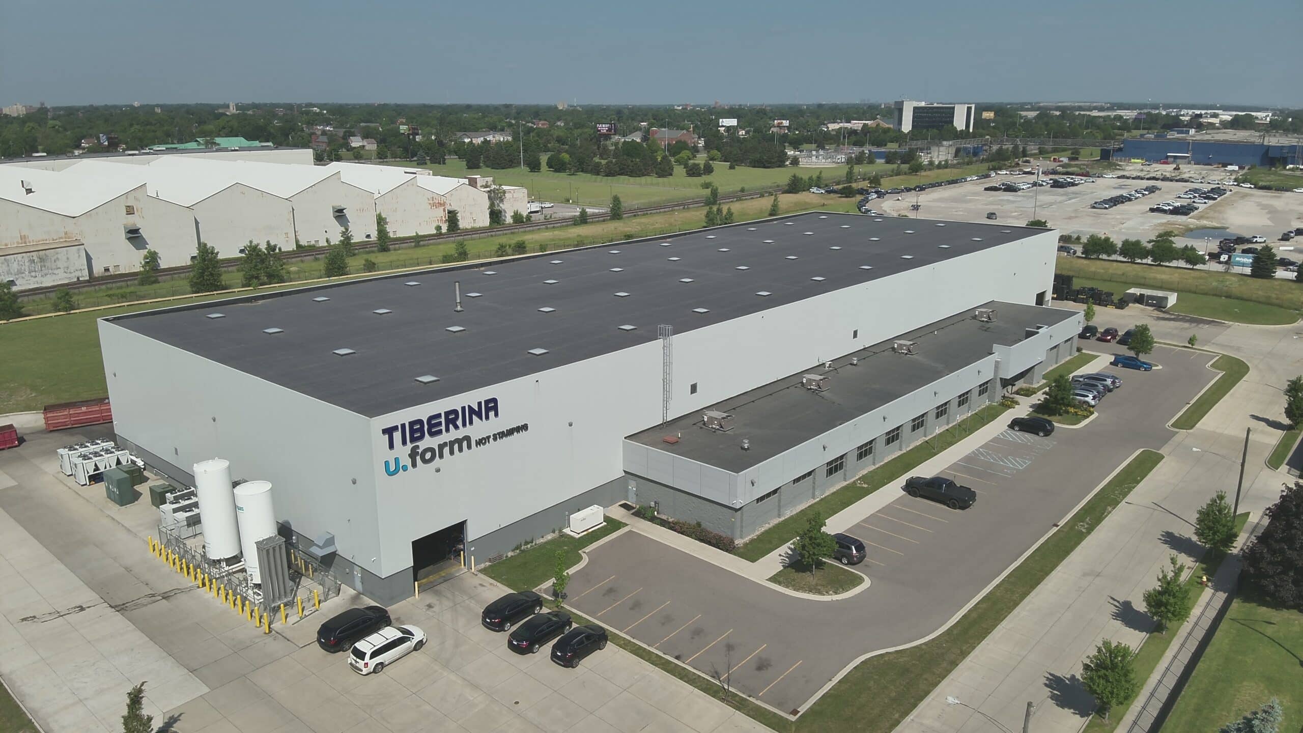 Tiberina automotive manufacturing plant built by Kemp in Detroit Michigan